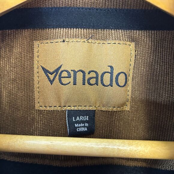 Venado Black Fleece Full Zip Sleeveless Outdoor Vest Size L - Picture 5 of 13